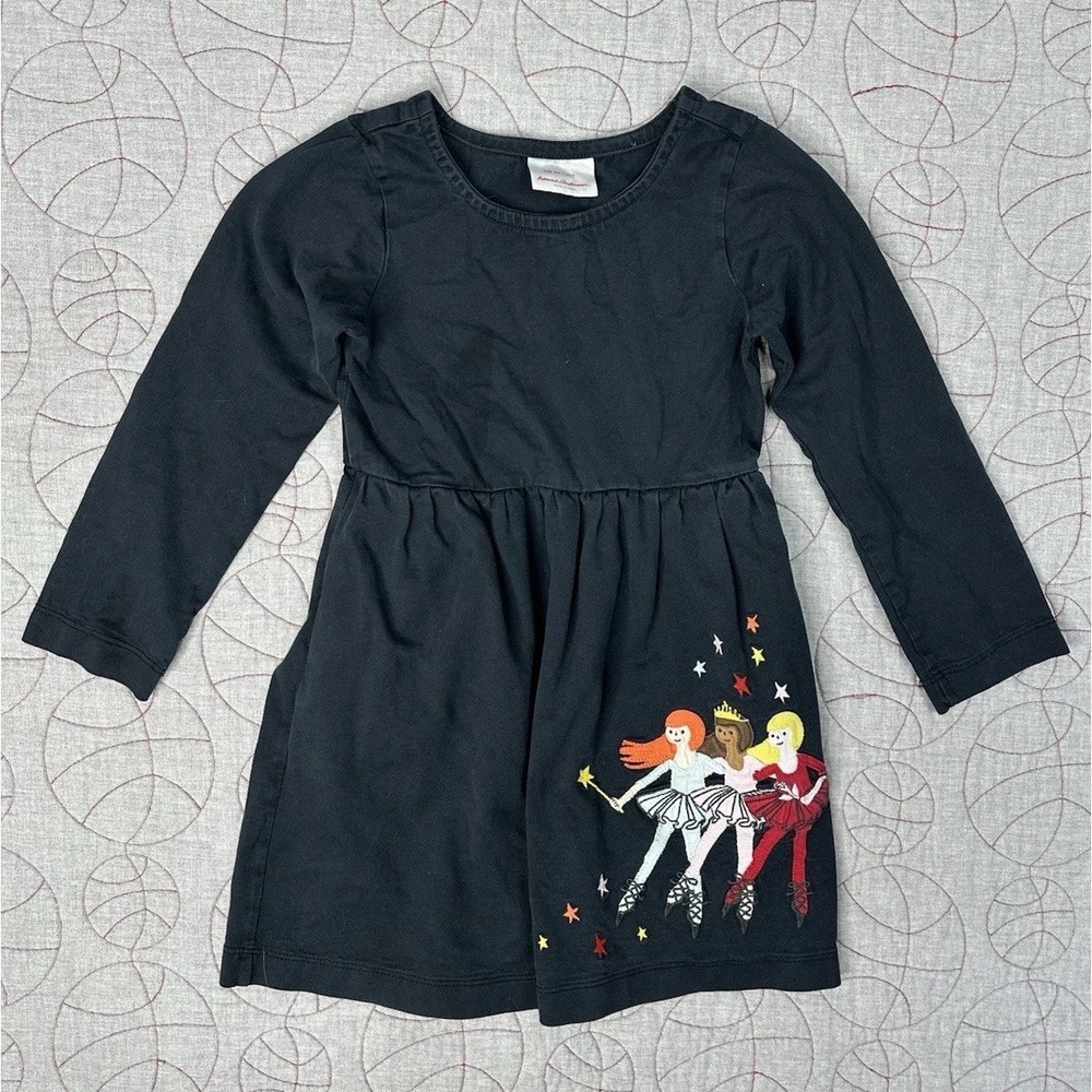 Hanna Andersson Appy Dress Black Ballet Dancers‎ / Girls 5